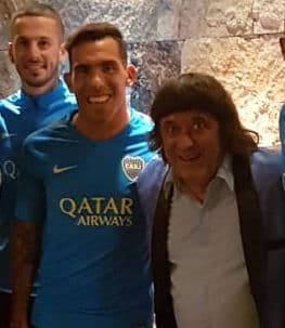 Carlos Tevez concentración Boca Juniors